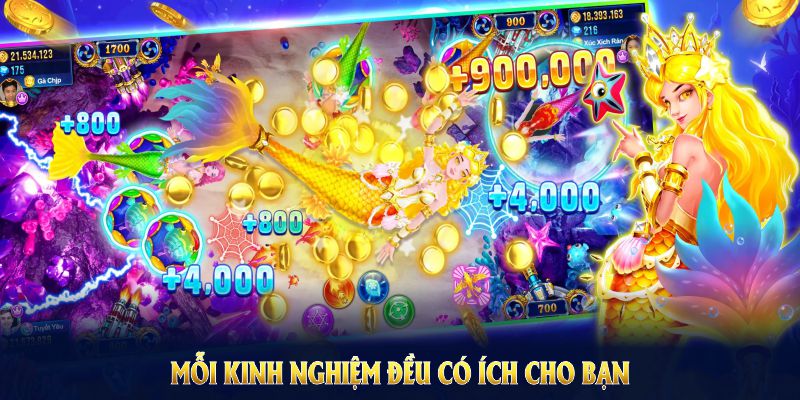 Mỗi kinh nghiệm trong Game Bắn Cá Đổi Thưởng đều có ích cho bạn 